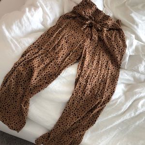 Abercrombie lightweight high waisted pants